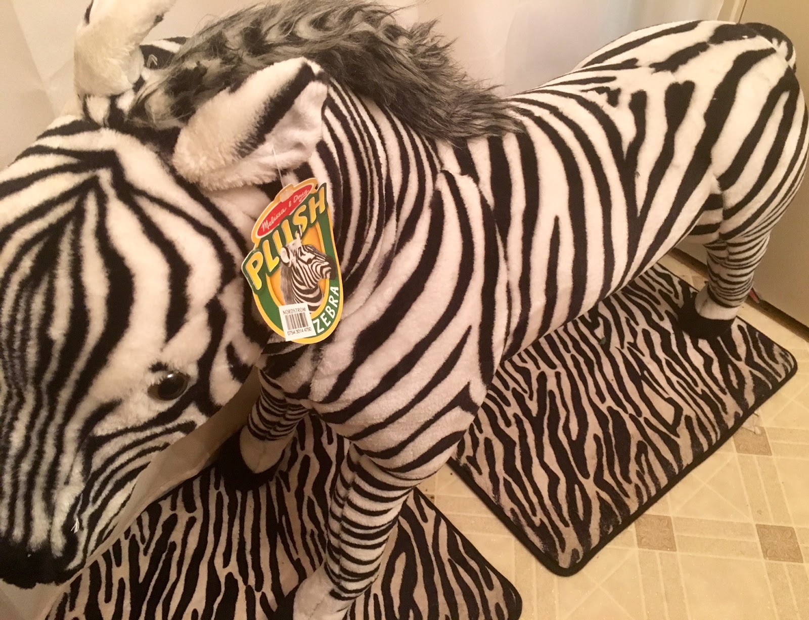 Melissa and doug zebra hotsell